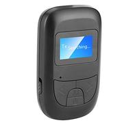 Akozon Adaptateur Audio sans Fil 5.0, émetteur-récepteur avec écran LCD pour Haut-Parleur de PC de Voiture