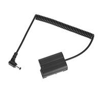 Akozon Adaptateur de Batterie Factice EN-EL15 Décodage Complet pour Z7 | Coupleur CC, Matière Plastique, Prise de Vue étendue, Protection contre les Courts-circuits, Compatible Z6 D850 D810 D750