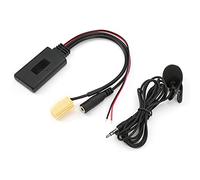 Akozon Adaptateur de Câble AUX Bluetooth 5.0 avec Remplacement du Microphone Mains Libres Adaptateur AUX-in Adaptateur Audio de Voiture pour 500/pour Grande Punto/pour Qubo/pour Fiorino