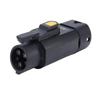 Akozon Adaptateur de Charge Universel pour Véhicules électriques, Type 1, Adaptateur de Charge pour Voiture électrique, 32a, 7kW