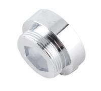 Akozon Adaptateur de Robinet 24 Mm, Purificateur d'eau en Cuivre Robinet Geyser Filtre à Eau Femelle 22 Mm Aérateur Adaptateur Accessoires 1 PC 22 Mm (G1 2) 24 Mm (G3 4) Cuisine (24mmto22mm)