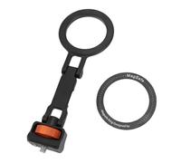 Akozon Adaptateur de Support Magnétique en Alliage D'aluminium pour Trépied de Téléphone, pour Photographie de Téléphone Stable et Flexible [extérieur]