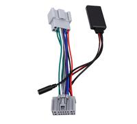 Akozon Adaptateur de Voiture Bluetooth avec Réduction du Bruit, Appel Mains Libres, Adaptateur de Mise à Niveau du Son Stéréo Plug and Play D'usine