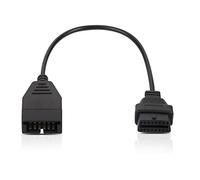 Akozon Adaptateur OBD2 vers OBD1 pour GM, 1995 GM OBD1 vers OBD2, 1989 Silverado OBD1 vers OBD2 Adaptateur GM, Scanner OBD1