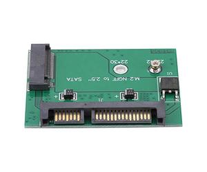 Akozon Adaptateur SSD M2 Haute qualité 2 5 Pouces SATA3 NGFF vers Sata Riser M2 Sata 2242 vers III Carte de Systèmes D'alarme Convertisseur M2 2 5 Pouces 3.0 Carte Uniquement Prise en