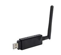Akozon Adaptateur WiFi USB sans Fil AR9271, NetCard Fil Adaptateur D'antenne d'antenne 2DBI détachable pour Ordinateur TV Détachable Ordinateur Portable de Bureau PC