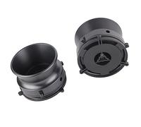 Akozon Adaptateurs de Moyeu Nab de Haute qualité 1 Paire d'ouverture Professionnelle en Alliage en Aluminium Poli de 10 Pouces pour Studer, Akai et (Grey)