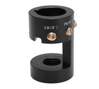 Akozon Affûteur D'électrode en Tungstène pour Soudage TIG, 1/16 3/32 1/8 | Aluminum alloy body, includes five 25mm grinding wheels, multi-angle holes for tip shaping