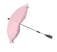Akozon Akozon 14in Parasol de Poussette Universelle avec Protection UV - Parapluie de Poussette pour bébé Réglable pour l'ombre du Soleil Ultime (Rose (colle argentée))