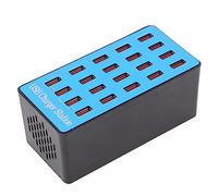 Akozon Akozon Anwintka5 + USB Fast 5V 20A 100W Station de Charge Multiport avec Ventilateur de Refroidissement à 50 ° C, 20 Ports USB Hub pour Téléphones et Tablettes - Efficace et Sûre de Solution