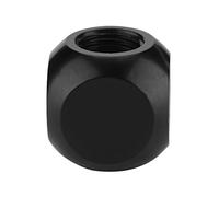 Akozon Akozon Connecteur Sphérique à 4 Voies en Métal G1/4" pour Refroidissement Liquide PC - Raccord Polyvalent en Laiton pour une Configuration Personnalisée de la Direction de l'eau (BLACK)