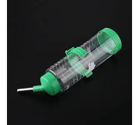 Akozon Akozon Distributeur d'eau Automatique Anti-Goutte de 250 ML pour Animaux de Compagnie - Bouteille en Plastique sans BPA pour Rats et Hamsters avec Moins de Buse en Acier - Bouteille