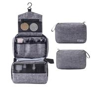 Akozon Akozon Organiseur de Toilette de Voyage Polyvalent avec Crochet de Suspension, Trousse de Maquillage et de Cosmétiques Résistante à l'eau pour Femmes et Filles, Rangement Spacieux pour Vos