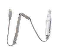 Akozon Akozon Pièce à Main Légère pour le Perçage et le Polissage - Facile à Utiliser, Fonctionnement Silencieux jusqu'à 30 000 Tr/min - pour 202, 278, 288 Clous (SILVER)