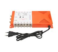 Akozon Amplificateur de Distribution 12 Canaux avec Boucle IRS - Répartiteur de Distribution 12 Voies en Cascade pour Signaux Radio Sat et TERR