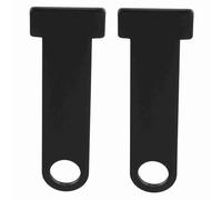 Akozon Anneau en Acier Antivol Pour Casque Moto Lock de Serrure en Acier Noir D'anneau de Casque Serrure Universelle D'anneau en D de Guidon de Moto Pièces de Casque (Noir)