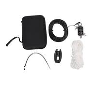 Akozon Antenne à Onde Courte 3-30MHz Portable K5 Wideband End Feed Half Wave Antenne avec Sac de Rangement