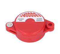 Akozon Appareil de Verrouillage de Soupape de Porte Lock Robinet ABS Durable avec Verrouillage codé pour les Poignées de Soupape de 1 à 2 1/2 Pouces