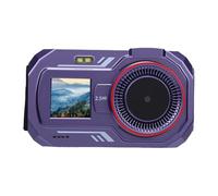 Akozon Appareil Photo Numérique 48MP 2720 * 1520 QHD WiFi 16x Zoom Numérique Double écran Selfie Caméra pour la Photographie de Voyage (Violet)
