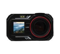 Akozon Appareil Photo Numérique 48MP 2720 * 1520 QHD WiFi 16x Zoom Numérique Double écran Selfie Caméra pour la Photographie de Voyage (Black)