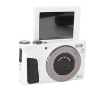 Akozon Appareil Photo Numérique 4K avec écran Rabattable de 2,88 Pouces, Reconnaissance Faciale HD 56 MP, Zoom Optique 10x, Zoom Numérique 6X avec Flash pour la Photographie