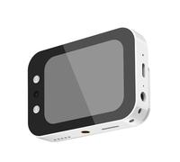 Akozon Appareil Photo Numérique 4K, Haute Résolution, Couvercle Coulissant, écran Tactile, pour Photographie Vlog, Selfie de beauté (White)
