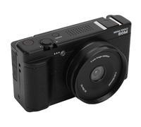 Akozon Appareil Photo Numérique 80MP 5K avec écran Rabattable à 270 Degrés, Lumière de Remplissage LED de 2,8 Pouces, Zoom 18x HD, Caméra Vidéo de Voyage Compacte pour étudiants (Black)
