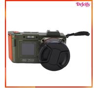 Akozon Appareil photo numérique Digital Camera 4K 70MP 50X Zoom Auto Focus Wide Angle F1.8 DSLR Camera photo appareil Vert olive