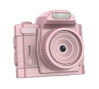 Akozon Appareil Photo Numérique Porte-clés 64 MP 4K 19 Effets de Filtre Intégrés, Grand Angle 78 °, Lumière de Remplissage LED HD, Petit Enregistreur Vidéo Rétro pour Enregistrement (Pink)