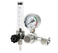 Akozon Argon débitmètre, 0-25MPa jauge de régulateur de pression pour la soudure Mig Tig soudage
