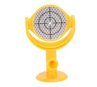Akozon Arpentage Prisme Réfléchissant Cible Feuille Mini Précis Enquête Réflecteur Total Station Tilt Titulaire Base Mont Imprimé Réfléchi 60mm
