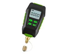 Akozon Aspirateur Numérique 7/16 Pouces 20UNF Interface rétro-éclairé Affichage Vide Mètre Environnement Atmosphérique, Testeur de Pression Rechargeable 1/4 Pouces SAE