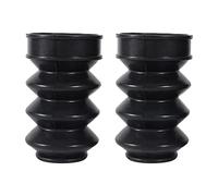 Akozon Auto Moto 39mm Fourche en Caoutchouc Noir Gators Bottes Couverture cessoire De Rempl ementsoufflet de Fourche Moto Soufflet de Fourche Moto Protection Fourche+Protection Fourche