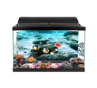 Akozon Autocollant d'affiche de Fond d'aquarium à Motif de Fonds Marins - Décoration de Poisson Adhésive en PVC, Eau Haute Transparence - Électronique/Appareil Photo et Photo/Éclairage et (61 * 30CM)