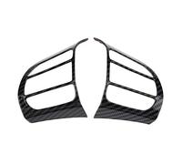 Akozon Autocollant D'insert de la Voiture de Volant de Volant pour Encino Kauai Kona 2017-2020 Accessoire Intérieur SUV (fibre de carbone)