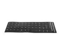 Akozon Autocollants pour Clavier, Autocollant pour Clavier Français, Autocollant pour Clavier Alternatif pour Ordinateur PcAccent