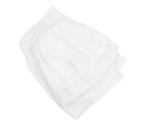 Akozon Baby Chef Suit White Chef Infant Tablier et Jeu de Chapeau - Costume de Cuisine Mignonne pour 1 à 3 Mois bébé - Idéal pour les Accessoires de Photographie, Déguiser et un Jeu de Rôle