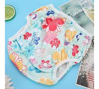 Akozon Baby Swimming Diaper XL - Modèle Floral de Dessin animé, Lavable et Imperméable, Conception Unisexe pour les Nourrissons, Taille Réglable, Fuite et Confortable (D25)