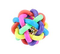 Akozon Balle à Mâcher pour Chiot et Chien de Compagnie pour la santé et la Dentition - Ornements Interactifs en Caoutchouc pour l'entraînement et la Récréation