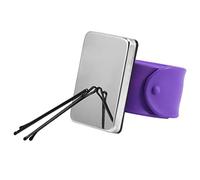 Akozon Band de Bracelet Magnétique Collector de Clamp/Holder Clamp/Holder - Herbe Hair Grip Polder pour la Coiffure (# 4-Purple)