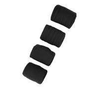 Akozon Bandage de Jambe en Polaire Douce - Fournitures équestres (Black)