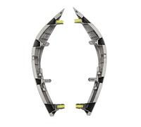 Akozon Bande de Garniture de Tableau de Bord Central - 1 Paire de Bandes de Panneau d'aération Latérale 55436 02330 - Garniture de Remplacement 2009-2013