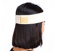 Akozon Bandeau de Poignée de Perruque en Velours Réglable 1PC - Bande de Cheveux Flexible pour la Fixation de Perruque Sécurisée (Beige)