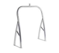 Akozon Barre de Remorquage de Ski Ponton, Alliage D'aluminium de qualité | Accessoire de Wakeboard, Aluminium de qualité Marine, Utilisation de Tubes, S'adapte à la Plupart des Ponts de Bateau, Kit