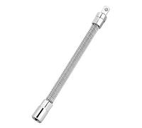 Akozon Barre d'extension Flexible Professionnelle de 200 Mm 3/8" pour les Espaces Restreints - Porte-embout Polyvalent pour Tournevis, Idéal pour l'électronique et l'assemblage de Meubles (200mm)