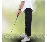 Akozon Bâton D'entraînement au Swing avec Curseur Magnétique et 4 Modes | Poignée ergonomique en caoutchouc, corrige la posture pour l\'échauffement, compatible avec les poignées standard