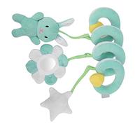 Akozon Bébé Poussette Suspendue Jouet - Activité en Spirale Infantile Jouet en Peluche pour Nouveau-nés - Conception Moelleuse Animale pour les Berceaux, les Poussettes et les Voitures (GREEN)
