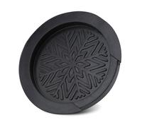 Akozon Bloc de Couverture de Trou de Son pour Guitare Acoustique, 41 Pouces, Couvercle de Trou de Son en Caoutchouc Noir, Amplifie le Volume de la Scène