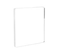 Akozon Blocs Acryliques Transparents pour Scrapbooking et Fabrication de Cartes, Tampons Transparents Réutilisables à Coins Ronds, 15x15cm