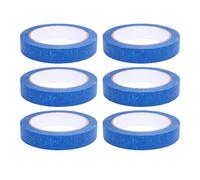 Akozon Blue Painters Tape 30m Masking Ruban Autoroforesh Painting School Craft (6 rouleaux)